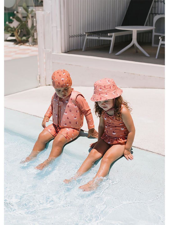 Tutete Kids One-Piece Orange Swimwear