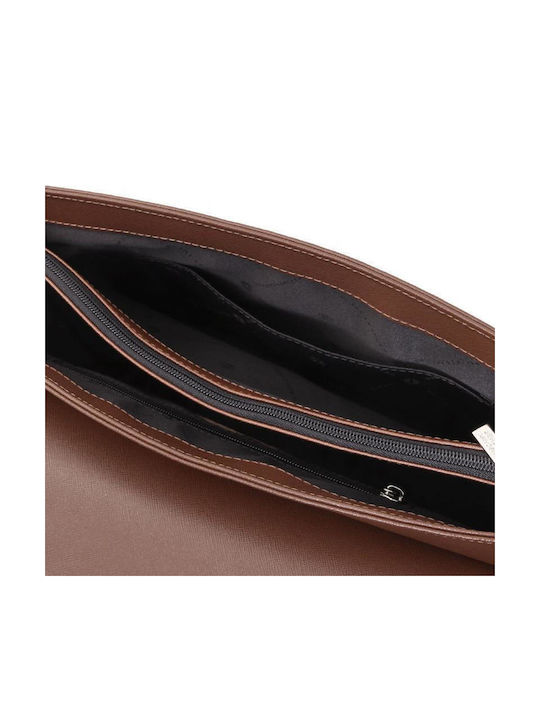 Leder Herren Tasche Schulter Crossbody Braun