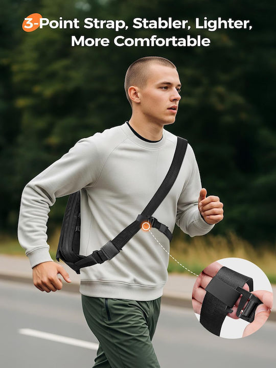 Men's Chest Bag Black