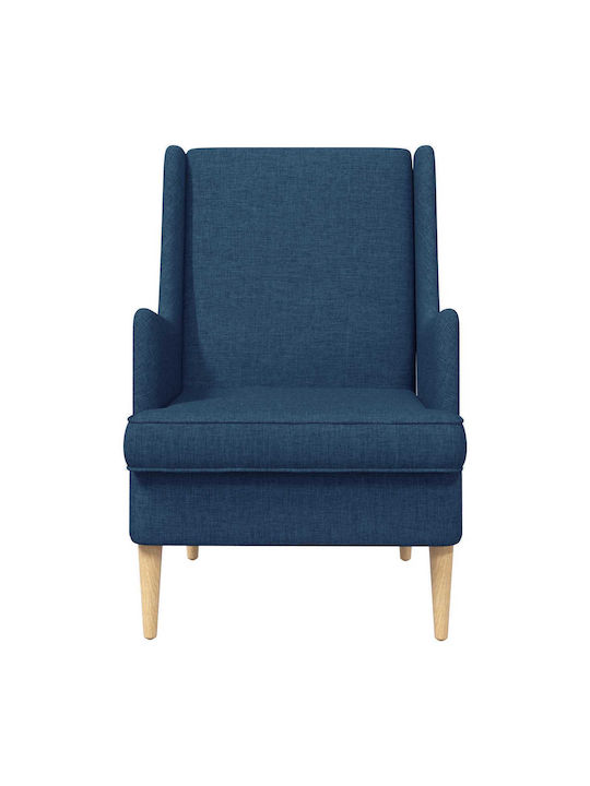 Polstersessel Blau 62x79x90cm