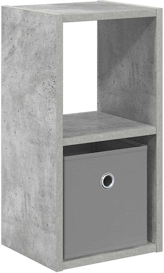 Κομοδίνο Ξύλινο Γκρι 25.5x22x49.5cm