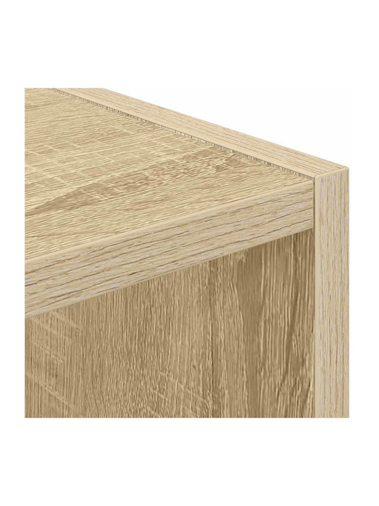 Nachttisch Holz Braun 30.5x27x59.5cm