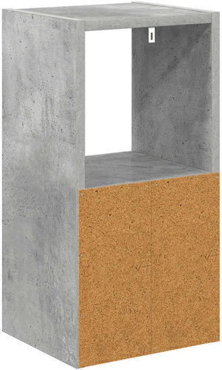 Κομοδίνο Ξύλινο Γκρι 25.5x22x49.5cm
