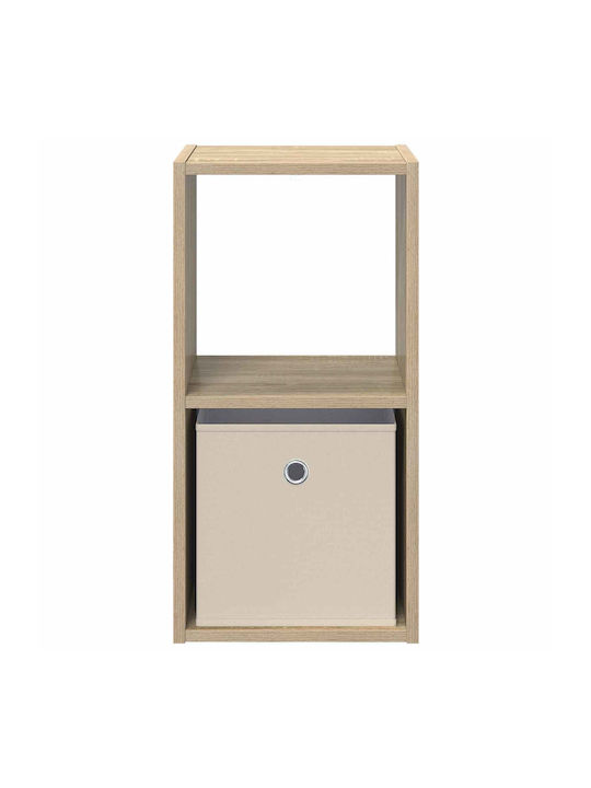 Nachttisch Holz Braun 30.5x27x59.5cm