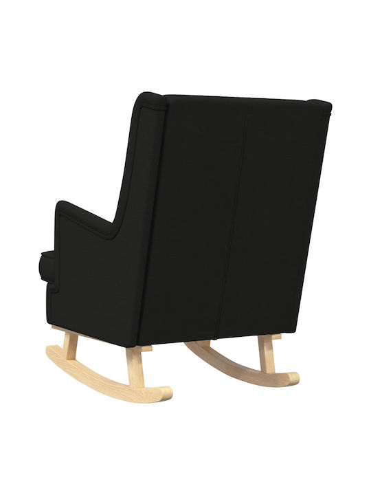 Scaun De Relaxare Legănat Negru 62x80x85cm