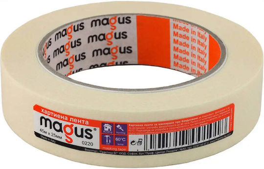 Bandă De Hârtie Pentru Pictură 45 M 25 Mm 60 C Magus
