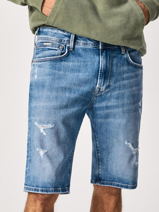 E2 Stanley Men's Shorts Jeans Blue