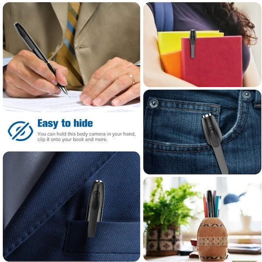Spv T Spy Camera Pen Full Hd 75 Minutes 32gb Audio Video Recording