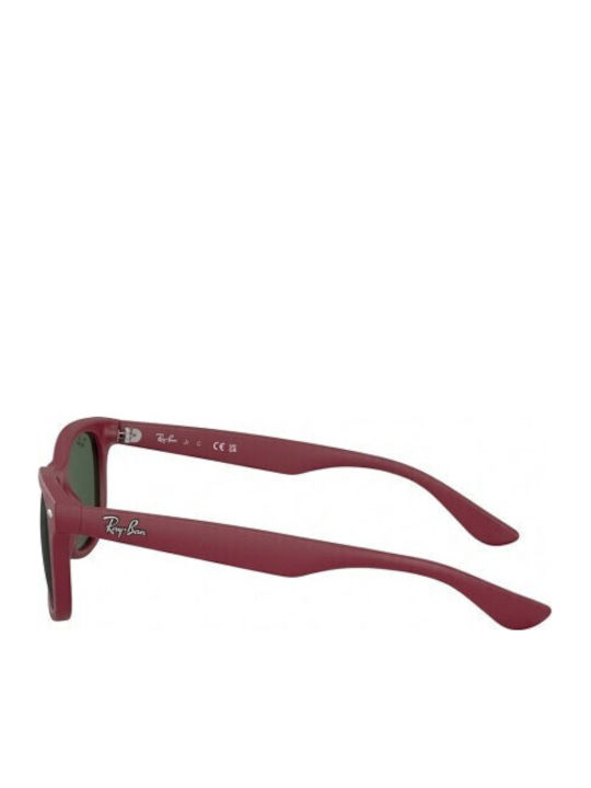 Ray Ban Γυαλιά Ηλίου Μπορντό με Κοκκάλινο Σκελετό