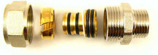 Radiator Adapter Straight F20x1/2m Jozi