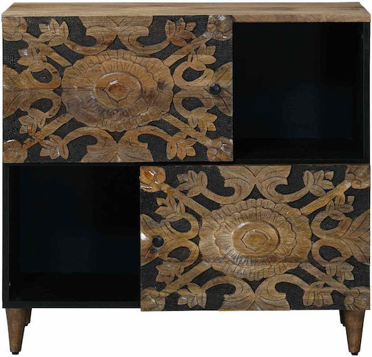 Буфет Дървен Кафяв 80x33.5x75см