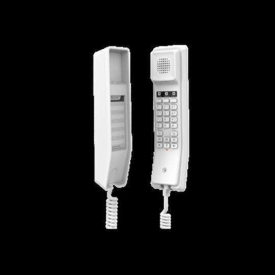 Grandstream GHP610 С кабел Телефон IP 2 линии Бял
