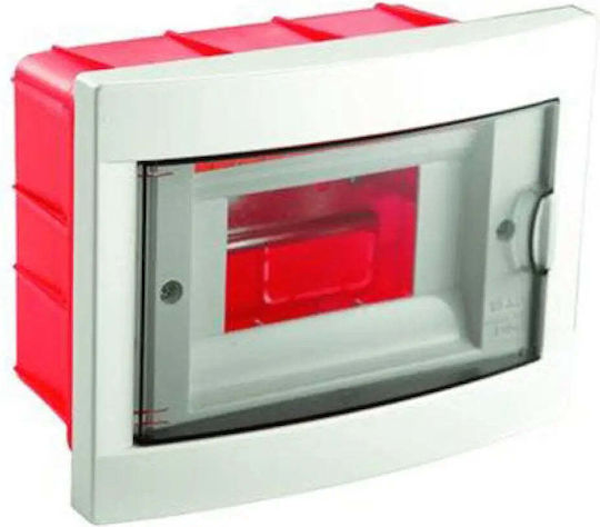 Apartment Eingebauter Sicherungskasten 6 Module Viko Von Panasonic Transparente Tür