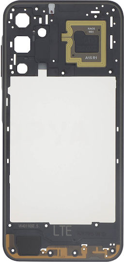 Γνήσιο Μεσαίο Πλαίσιο Sub-rear Speaker Samsung Galaxy A15 Sm-a155 Gh82-33647a Μαύρο