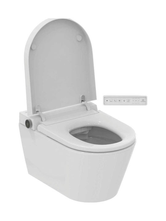 Ideal Standard I.life Λεκάνη Κρεμαστή με Κάλυμμα Soft Close Λευκή Ideal Standard I.life Λεκάνη Κρεμαστή με Κάλυμμα Soft Close Λευκή