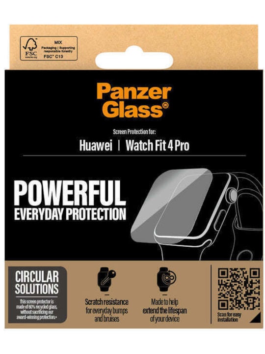 PanzerGlass PanzerGlass Displayschutzfolie für Huawei Watch Fit4 Pro 1 Stück
