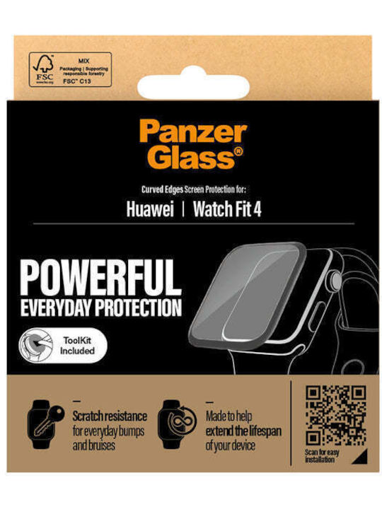PanzerGlass Screen Protector for Huawei Watch Fit 3 / Fit 4 1pc
