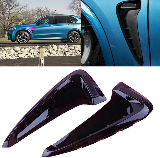 Air duct Car Sideways F15 M-Design Black Compatible with BMW X5