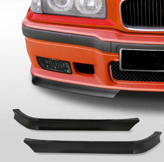 JOM Spoiler Car Front E36 Right and Left Plastic Compatible with BMW Series 3