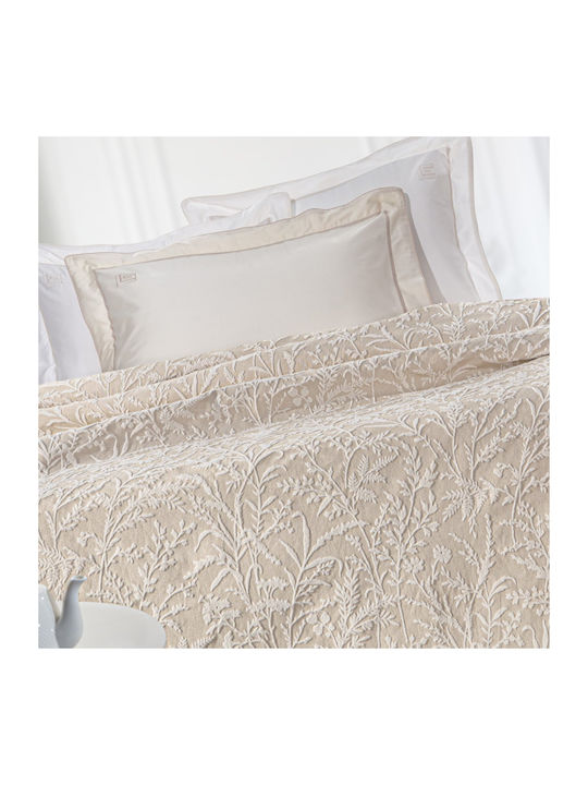 Guy Laroche Bouquet Cuvertură Piqué King Size 260x250 cm Natural