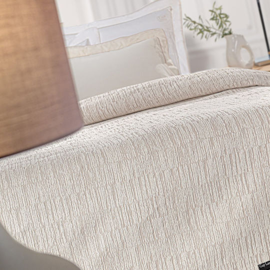 Guy Laroche Diana Pătură Piqué King Size 260x250 cm Natural
