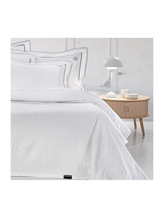 Guy Laroche Diana Piqué Decke King Size 260x250cm Weiß