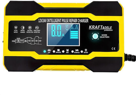 Kraft & Dele Încărcător Baterie Auto 12/24V
