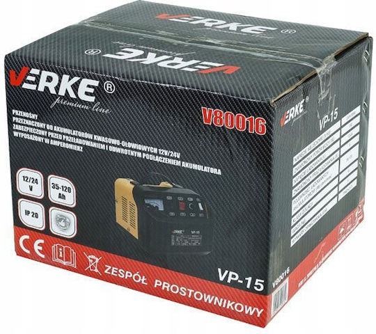 Verke Încărcător Baterie Automobil Și Camion 12/24V