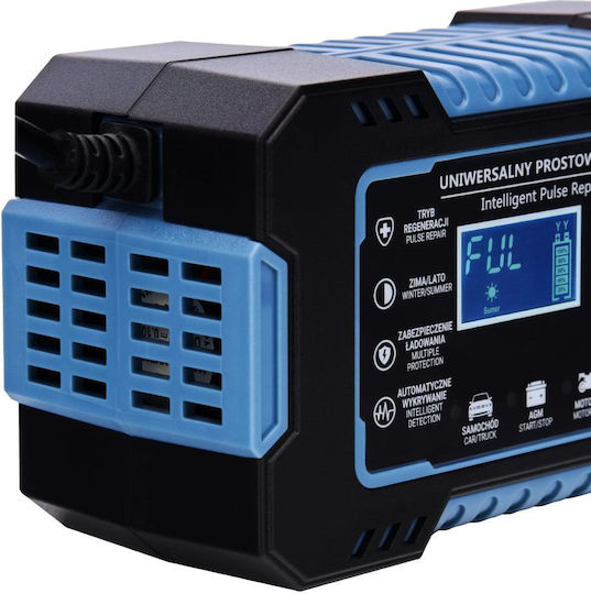 Kraft & Dele Wds2230 Încărcător Baterie Automobil și Motocicletă 12V