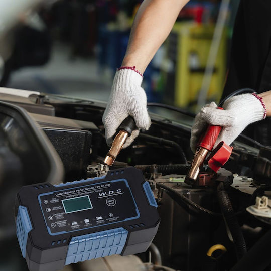Kraft & Dele Wds2230 Încărcător Baterie Automobil și Motocicletă 12V