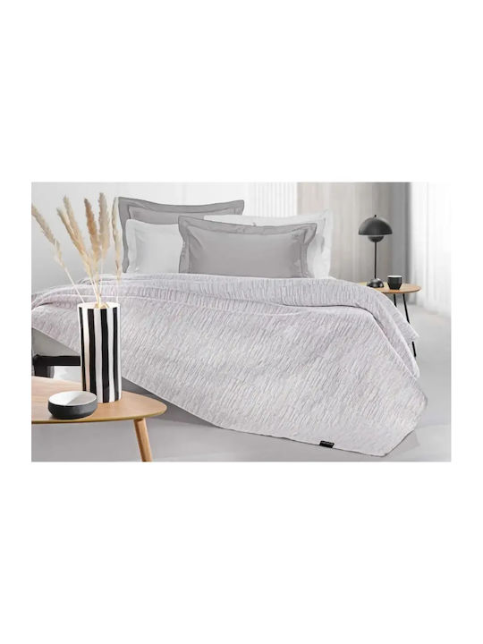 Guy Laroche Diana Piqué Decke King Size 260x250cm Rauch