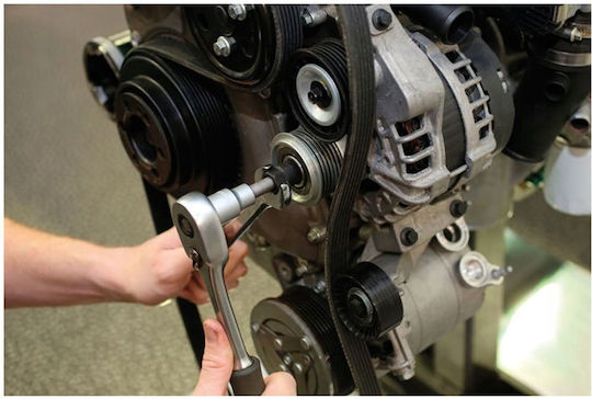 Verke Set Unelte Manuale Pentru Mașini Fulie Alternator 13 Bucăți Pentru Audi Bmw Fiat Ford Mercedes Benz Opel Renault Peugeot Scaun Skoda Volvo VW