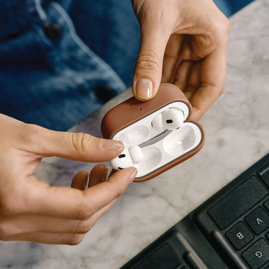 Uniq Lyden Калъф в Кафяв цвят за Apple AirPods Pro 3