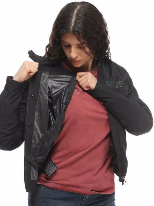 Dainese Air Frame 3 Tex Summer Women's Motorcycle Jacket Black