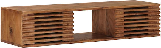 TV Stand Metal & Natural Wood L105xW30xH22.5cm