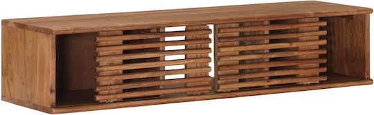 TV Stand Metal & Natural Wood L105xW30xH22.5cm
