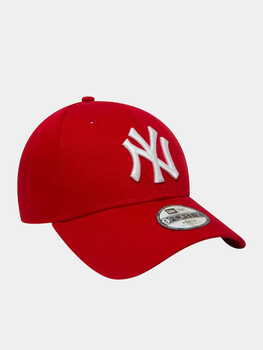 New Era Детска Шапка с Козирка League Basic Червена