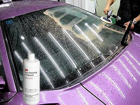 3M Glass Polishing Compound Αλοιφή Επιδιόρθωσης για Τζάμια-Παρμπρίζ Αυτοκινήτου 1000ml