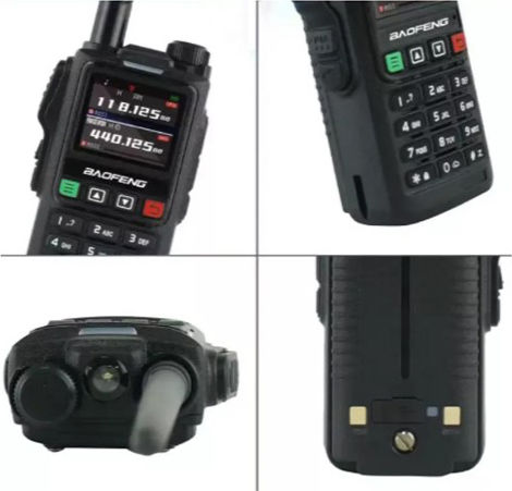 Baofeng UV-18L Walkie Talkie cu Ecran Color