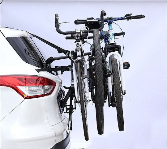 K39 Travel Car Bike Trunk Rack for 3 Bikes