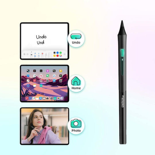 Metapen D1 Γραφίδα Αφής για iPad σε Μαύρο χρώμα