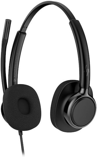 Hp Poly Mission 425 Cască Stereo cu Fir Classic Bulk