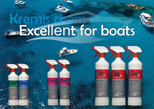Cleaner Protection UV Inflatable Boats PMC01 Polymeric Membrane Cleaner Inflatable Boats 1lt