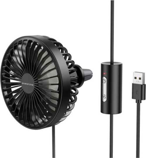Car Fan Borofone Dbf11 3 Speeds Vehicle Cabin