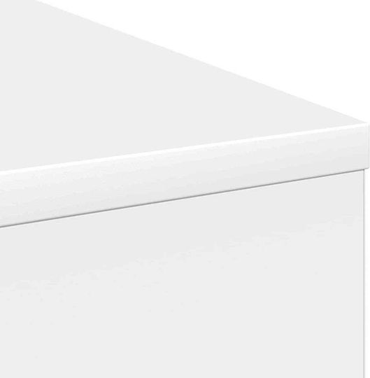Wooden Desk White 100x40x75cm