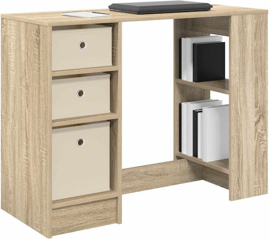 Бюро Дървено Дъб 100x40x75см