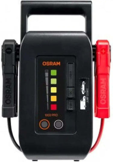 Osram Batterie-Starter Pro Tragbarer Autostart 2000A mit USB / Taschenlampe