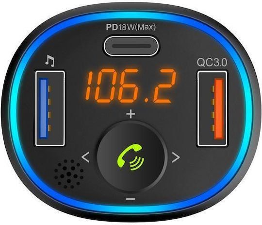 Diva FM Transmitter Αυτοκινήτου με USB