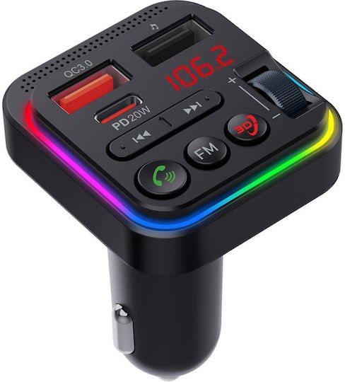 Diva FM Transmitter Αυτοκινήτου με USB