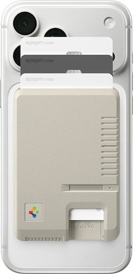 Spigen MagSafe Husă pentru Carduri Classic Ls în Culoare Gri